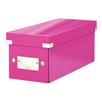 CD storage box (metallic pink) | Leitz WOW 211126