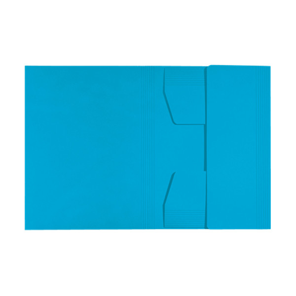 Cardboard 3-flap folder | A4 | Leitz Recycle blue 227554 - 1