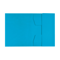 Cardboard 3-flap folder | A4 | Leitz Recycle blue 227554
