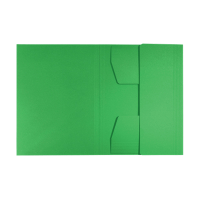 Cardboard 3-flap folder | A4 | Leitz Recycle green 227555