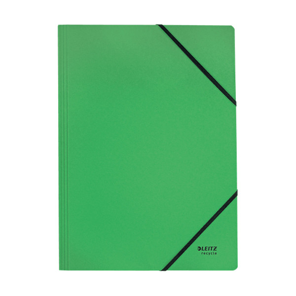 Cardboard elastic folder | A4 | Leitz Recycle green 227559 - 1