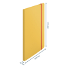 Leitz Cozy Mobile Plus warm yellow A4 display folder (20-pages) 46700019 226391 - 3