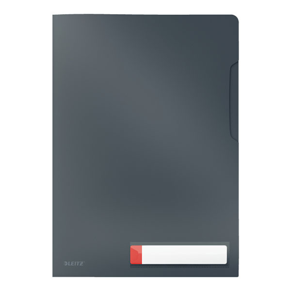 Leitz Cozy Privacy velvet grey A4 view folder (3-pack) 47080089 226396 - 1