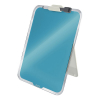Leitz Cozy serene blue desk flipchart glass board with marker 226428 - 1