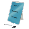 Leitz Cozy serene blue desk flipchart glass board with marker 226428 - 3