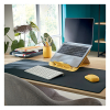 Leitz Cozy velvet grey desk pad, 800mm x 400mm 52680089 226574 - 5