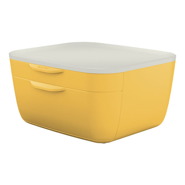 Leitz Cozy warm yellow drawer unit, 2 drawers 53570019 226409 - 1
