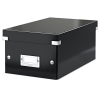 DVD storage box | black | Leitz WOW