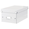 DVD storage box | white | Leitz WOW