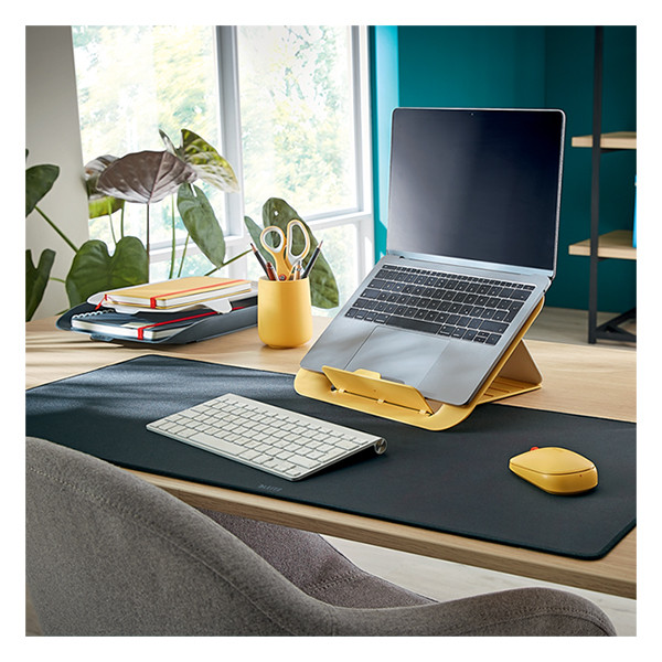 Desk pad | 400 x 800mm | Leitz Cozy velvet grey 226574 - 5