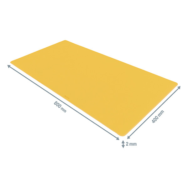 Desk pad | 400 x 800mm | Leitz Cozy warm yellow 226572 - 4