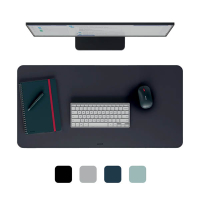 Desk pad | 400 x 800mm | Leitz black leather-look 213462