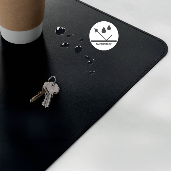 Desk pad | 400 x 800mm | Leitz black leather-look 213462 - 3
