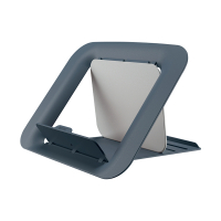 Leitz Ergo Cozy velvet grey laptop stand 64260089 226571