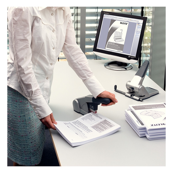 Heavy duty stapler | grey | Leitz 5552 211368 - 6
