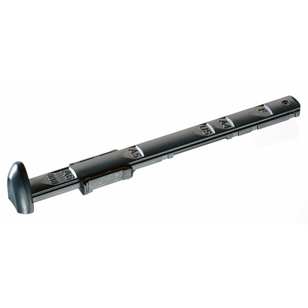 Hole punch mounting slat (A4, A3, A5 and A6) | black | Leitz 211736 - 1