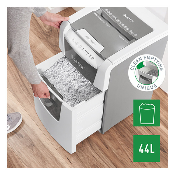 Leitz IQ Auto+ Office 150 micro-cut paper shredder 226507 - 5