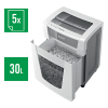 Leitz IQ Office Pro white fine micro-cut paper shredder 80100000 226121 - 2