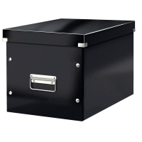 Large cube storage box | black | Leitz 226074