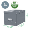 Large cube storage box | black | Leitz 226074 - 2