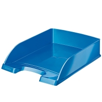 Letter tray (A4) | Leitz 5226 WOW metallic blue | 5-pack 211264