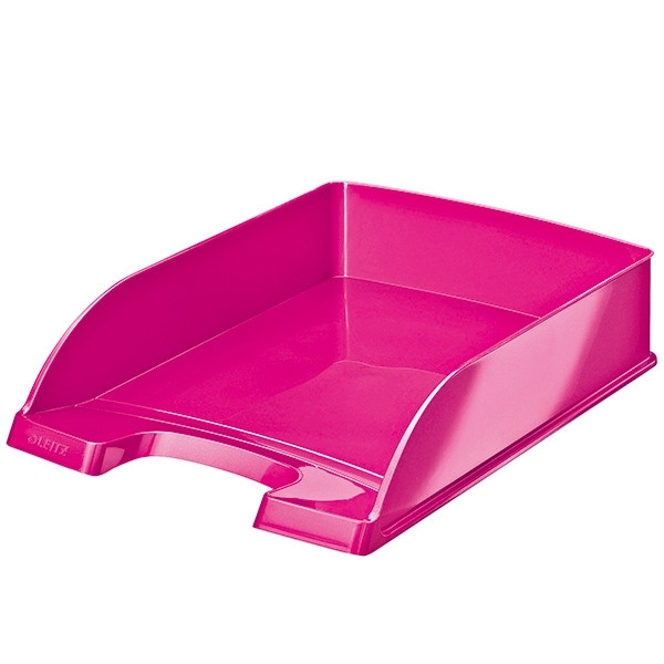 Letter tray (A4) | Leitz 5226 WOW metallic pink | 5-pack 211260 - 1