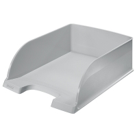 Letter tray (A4) | Leitz 5233 grey | 4-pack 202990