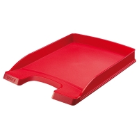 Letter tray (A4) | Leitz 5237 red | 10-pack 211006