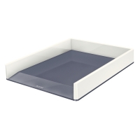 Letter tray (A4) | Leitz 5361 WOW white/grey 226035