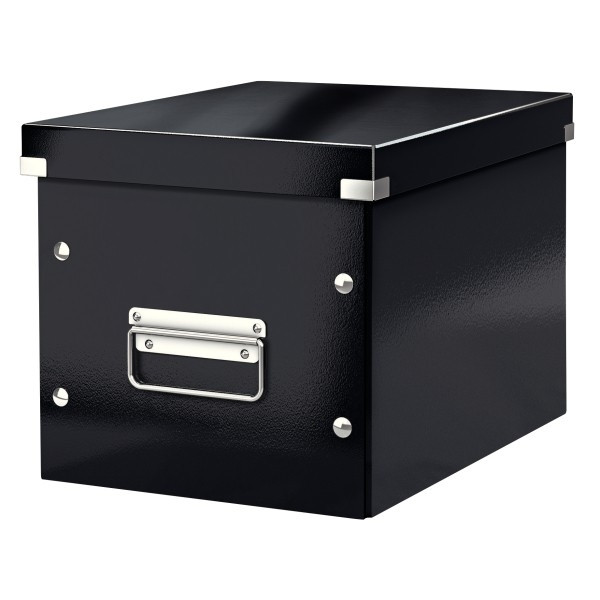 Medium cube storage box | black | Leitz 226082 - 1