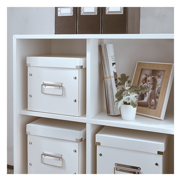 Medium cube storage box | white | Leitz 226075 - 2