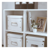 Medium cube storage box | white | Leitz 226075 - 2