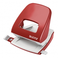 Leitz NeXXt red 2-hole punch (30 sheets) 50080025 211386