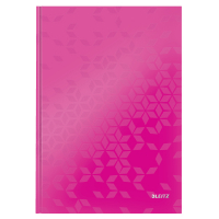 Notebook lined A4 | pink | Leitz WOW | 80 sheets 211492