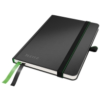 Notebook lined A6 | black | Leitz | 80 sheets 211554