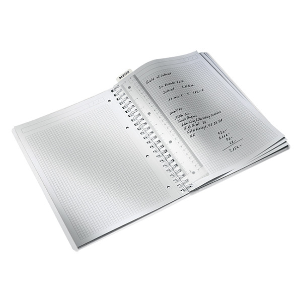 Notepad checkered spiral A4 | 5mm | green | Leitz WOW | 80 sheets 226222 - 2