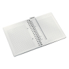 Notepad checkered spiral A5 | 5mm | metallic ice blue | Leitz WOW | 80 sheets 226003 - 4