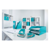 Notepad lecture block A4 | metallic ice blue | Leitz WOW | 80 sheets 211984 - 2