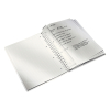 Notepad lecture block A4 | metallic ice blue | Leitz WOW | 80 sheets 211984 - 3