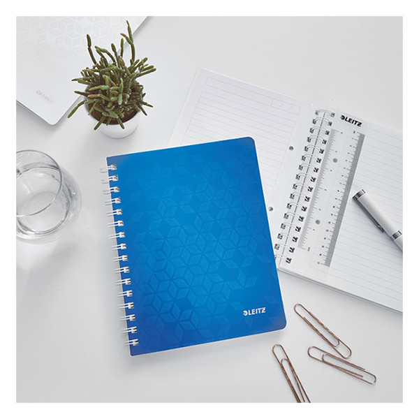 Notepad lecture block A5 | metallic blue | Leitz WOW | 80 sheets 211994 - 2