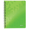 Notepad lecture block A5 | metallic green | Leitz WOW | 80 sheets 226225 - 1