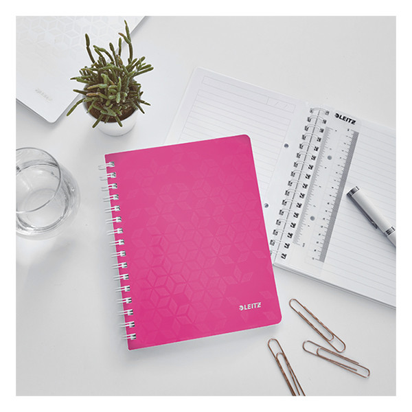 Notepad lecture block A5 | metallic pink | Leitz WOW | 80 sheets 211993 - 2