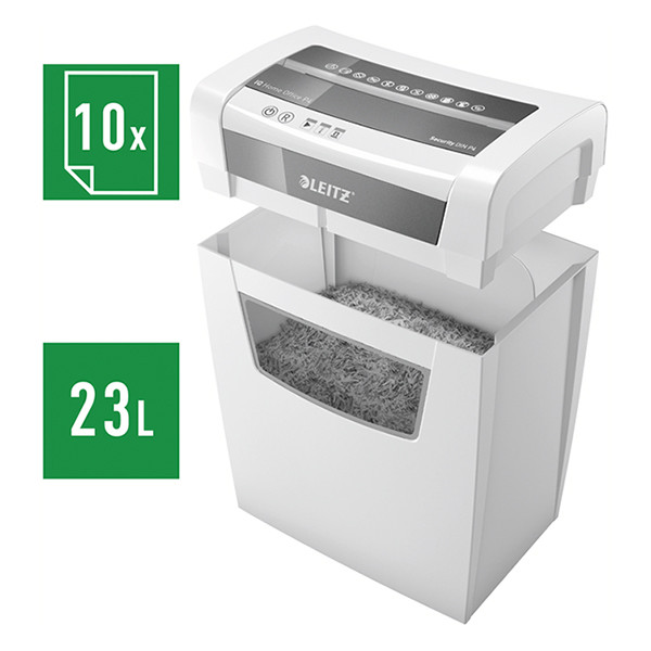 Leitz P4 paper shredder | Leitz IQ Home Office cross-cut 80090000 226120 - 2