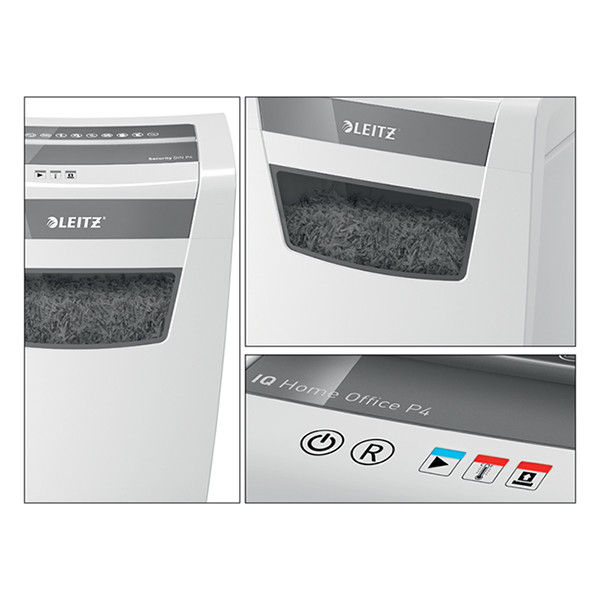 Leitz P4 paper shredder | Leitz IQ Home Office cross-cut 80090000 226120 - 3