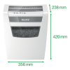 Leitz P4 paper shredder | Leitz IQ Home Office cross-cut 80090000 226120 - 4