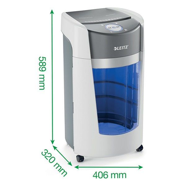 P5 paper shredder | Leitz IQ OptiMax Office micro-cut 227640 - 5