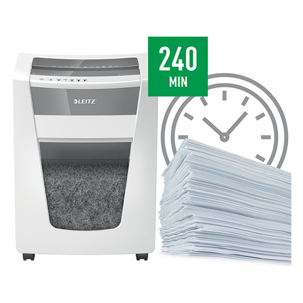 Leitz P6 paper shredder | Leitz IQ Office Pro fine micro-cut 80100000 226121 - 3