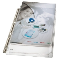 Plastic expanding punched pocket with metal strip | A3, 11-hole | 170 micron | Leitz premium | 3-pack 202525