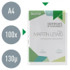 Plastic punched pocket A4, 4-hole | 130 micron | Leitz premium | 100-pack 211488 - 2
