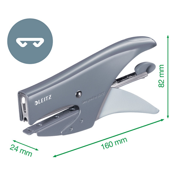Pliers stapler | black | Leitz WOW 226234 - 2